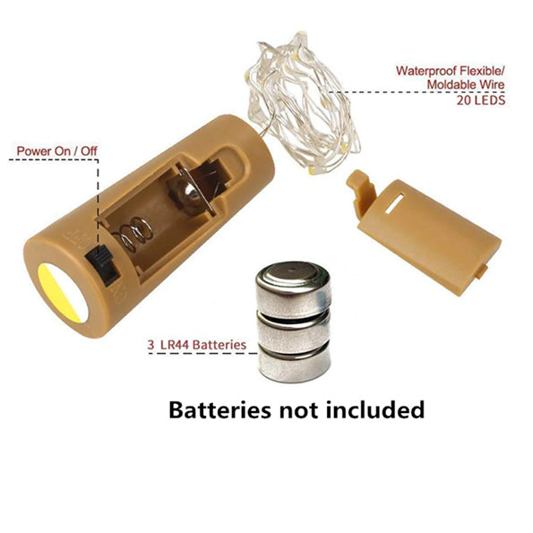 Kurk met LED verlichting