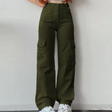 Verstelbare Straight Fit Cargo Broek
