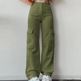 Verstelbare Straight Fit Cargo Broek