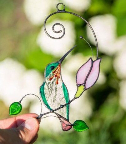 Glas in Lood Vogeltjes