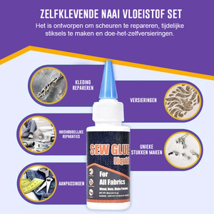 Zelfklevende Naaivloeistof "PRO"
