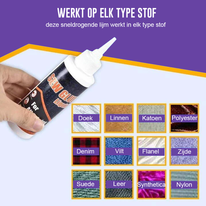 Zelfklevende Naaivloeistof "PRO"