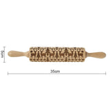 KerstKoekjes Reliëf-Roller 'Kitchen Tools Deluxe'
