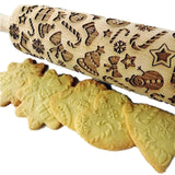 KerstKoekjes Reliëf-Roller 'Kitchen Tools Deluxe'