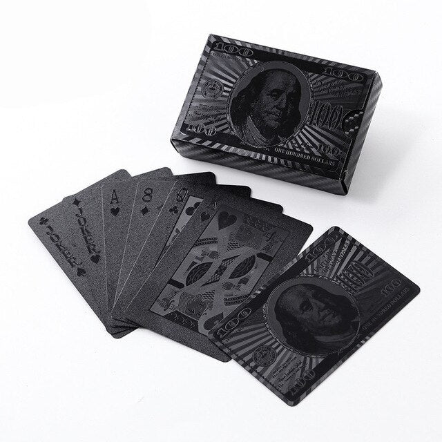 Premium Zwarte Speelkaarten 'Black Magic™'