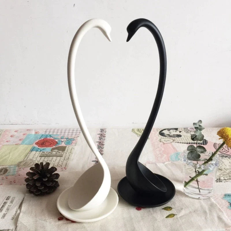 Staande Design Zwaan Lepel