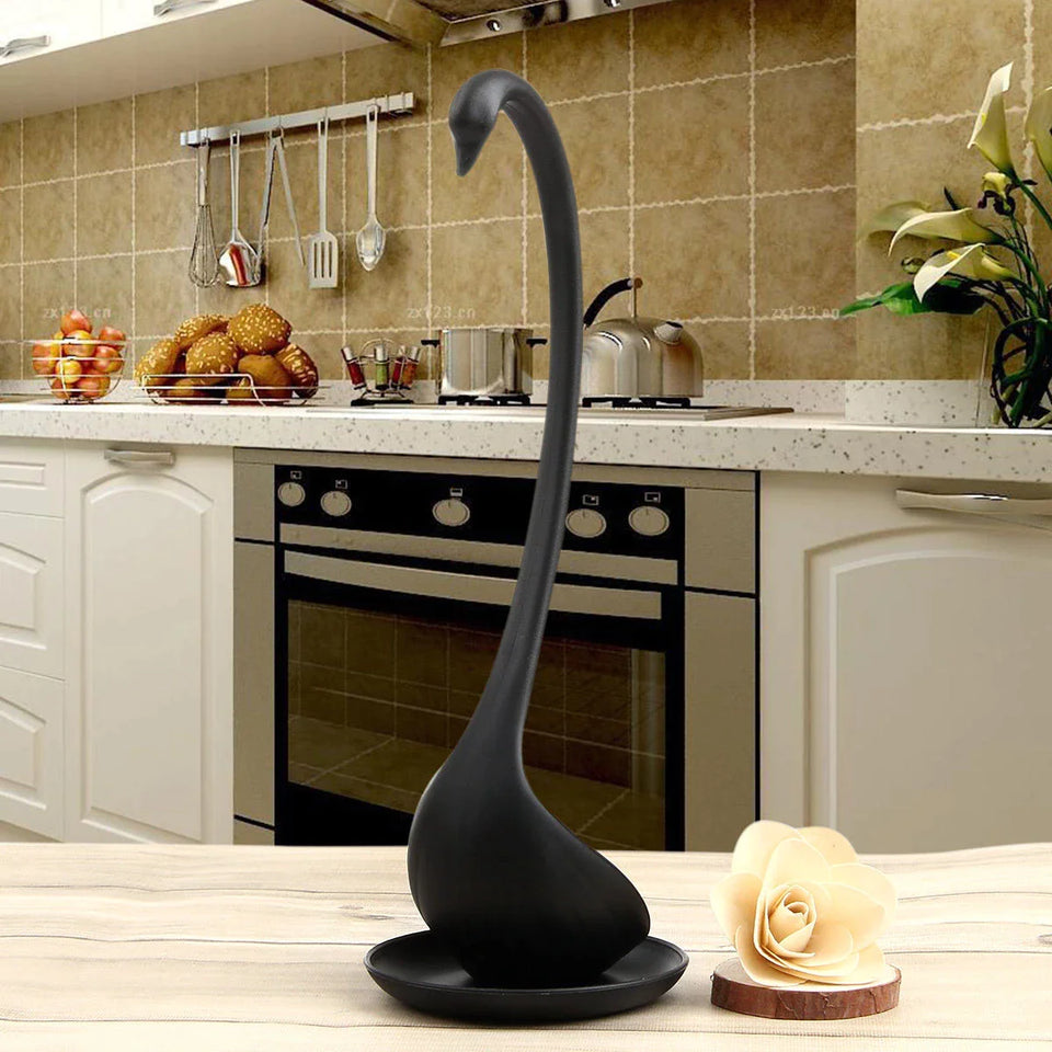 Staande Design Zwaan Lepel