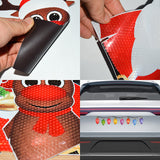 Vrolijke Reflecterende Kerst Stickers