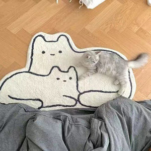 Schattig Katten Vloerkleed
