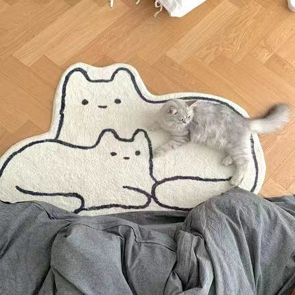 Schattig Katten Vloerkleed