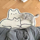 Schattig Katten Vloerkleed
