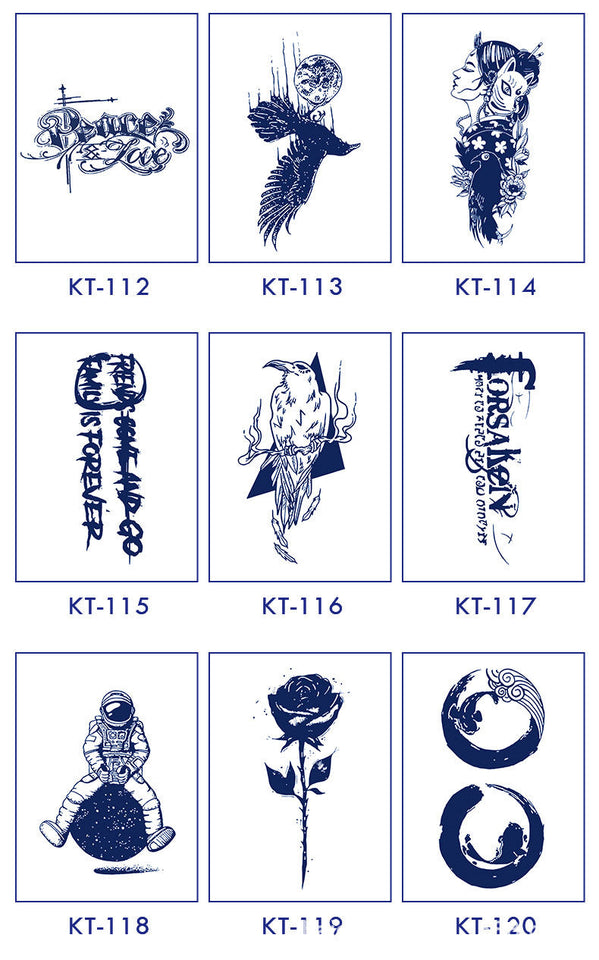 Waterproof Semi-Permanente Tatoeage