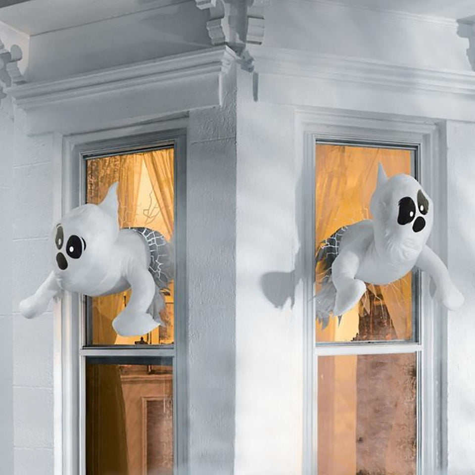 Halloween Raam Decoratie