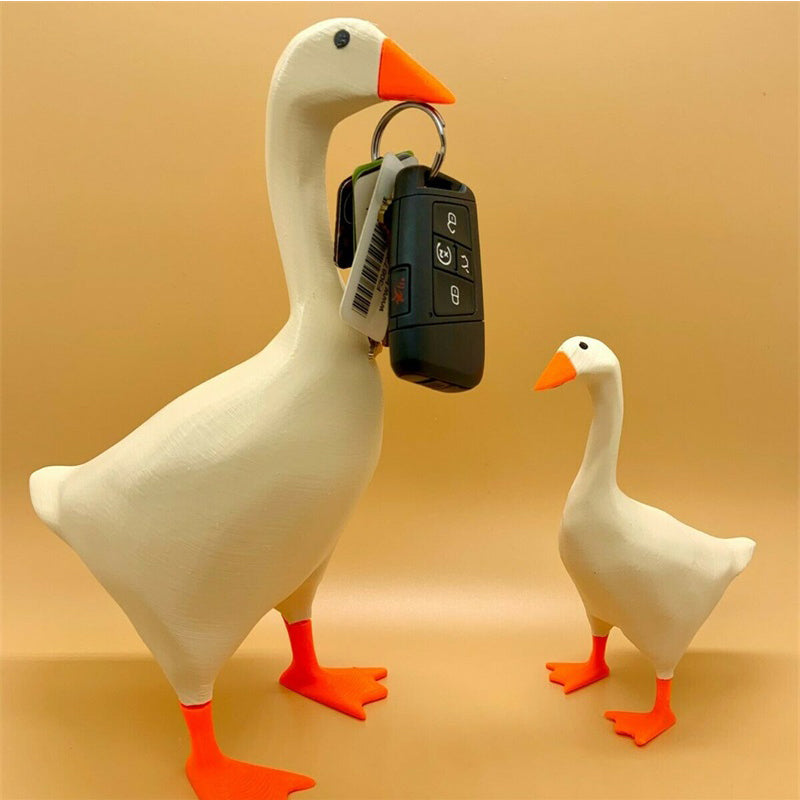 Grappige Gans Sleutelhouder