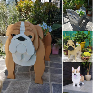 Handgemaakte Honden Plantenbakken