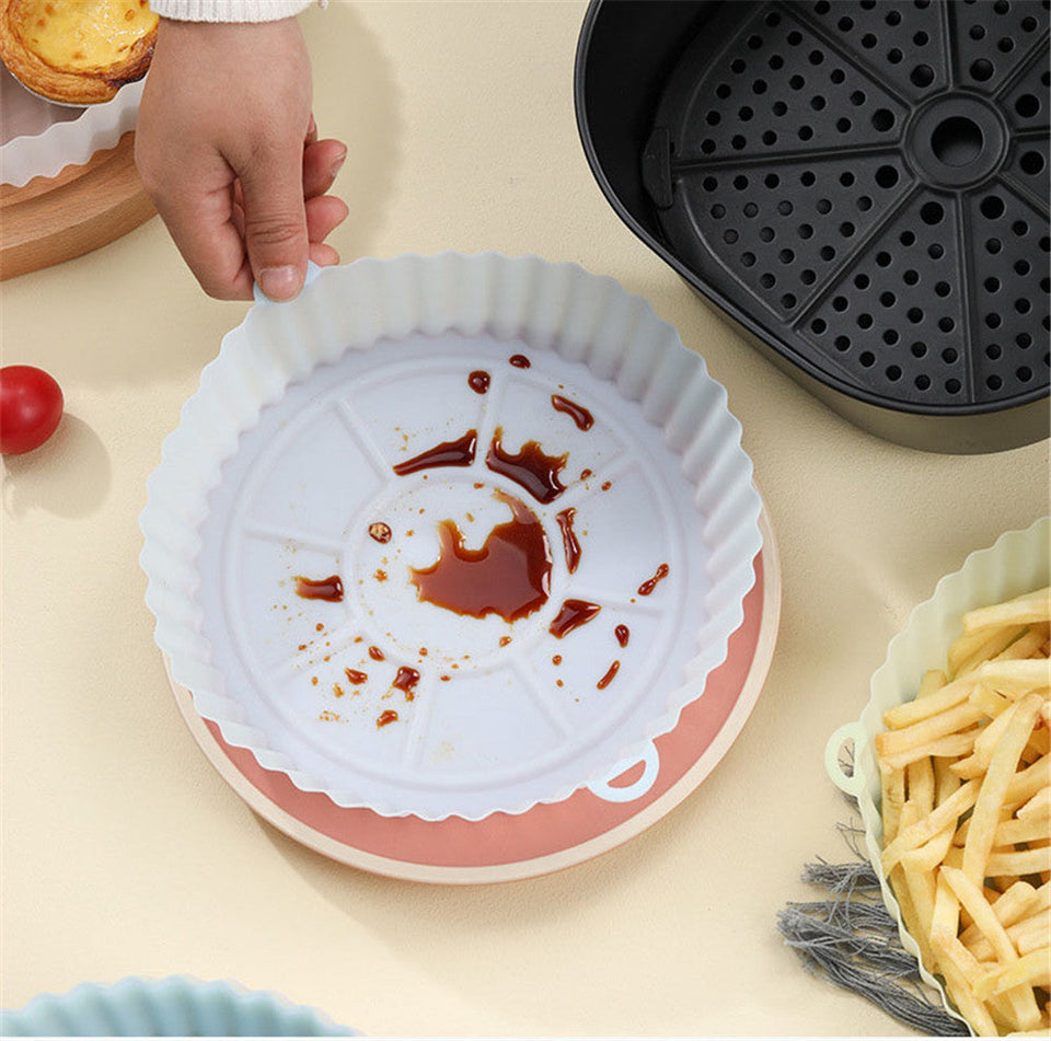 Herbruikbaar Siliconen Airfryer Bakje