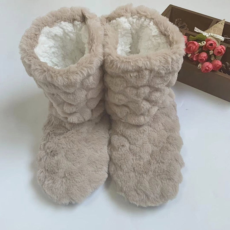 Warme Hoge Pantoffels