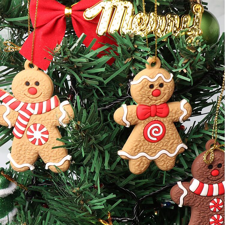 Gingerbread Mannetje Decoratie (12 Stuks!)
