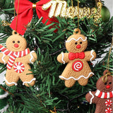 Gingerbread Mannetje Decoratie (12 Stuks!)