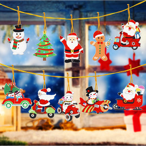 Diamantjes Knutsel Kerst Versieringen