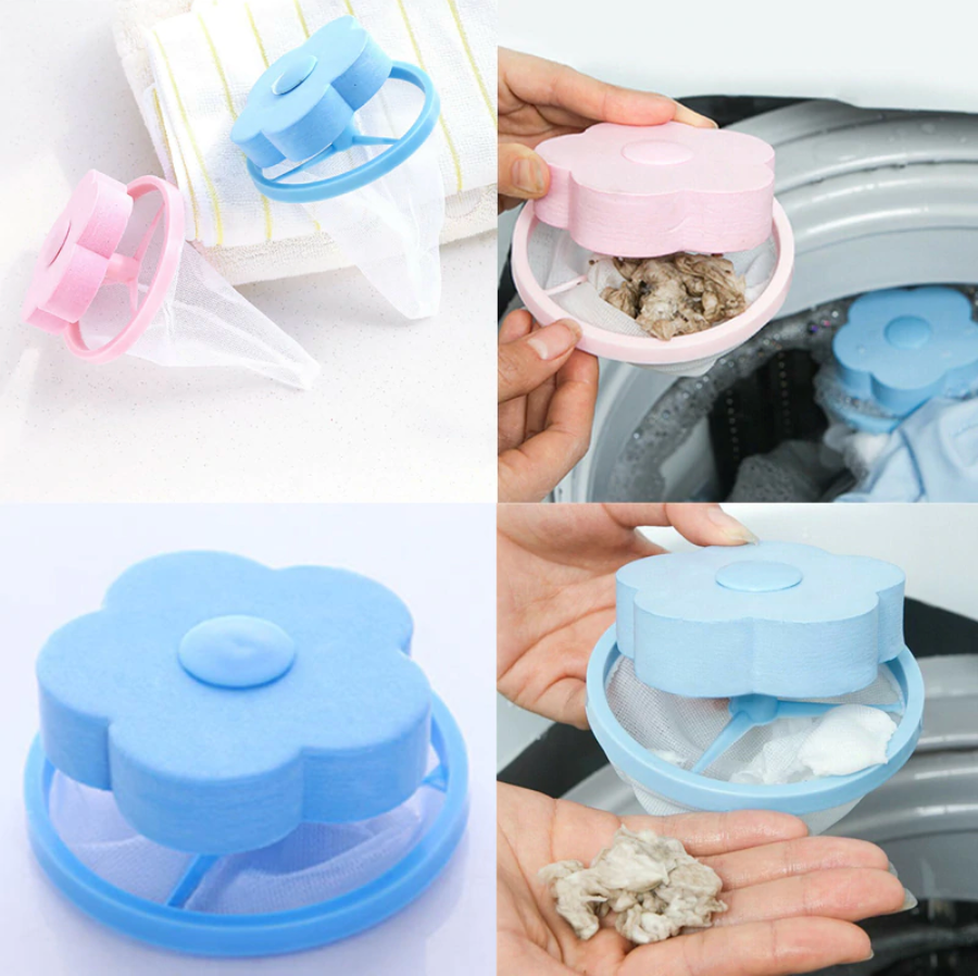 Magische Wasmachine Filter "Flower"