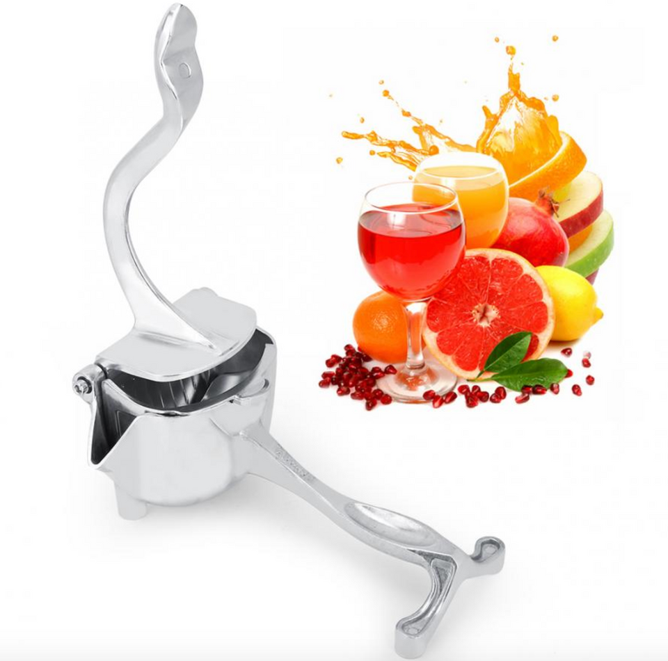 Handmatige Fruit Pers (Roest Vrij Staal)