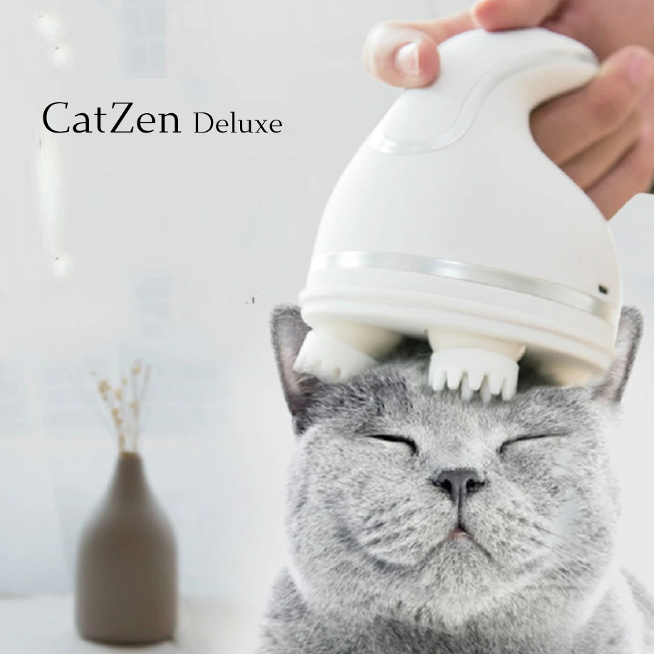 CatZen Deluxe™ Massageapparaat voor katten
