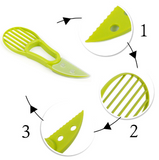 Magische 3-in-1 Avocado Snijder