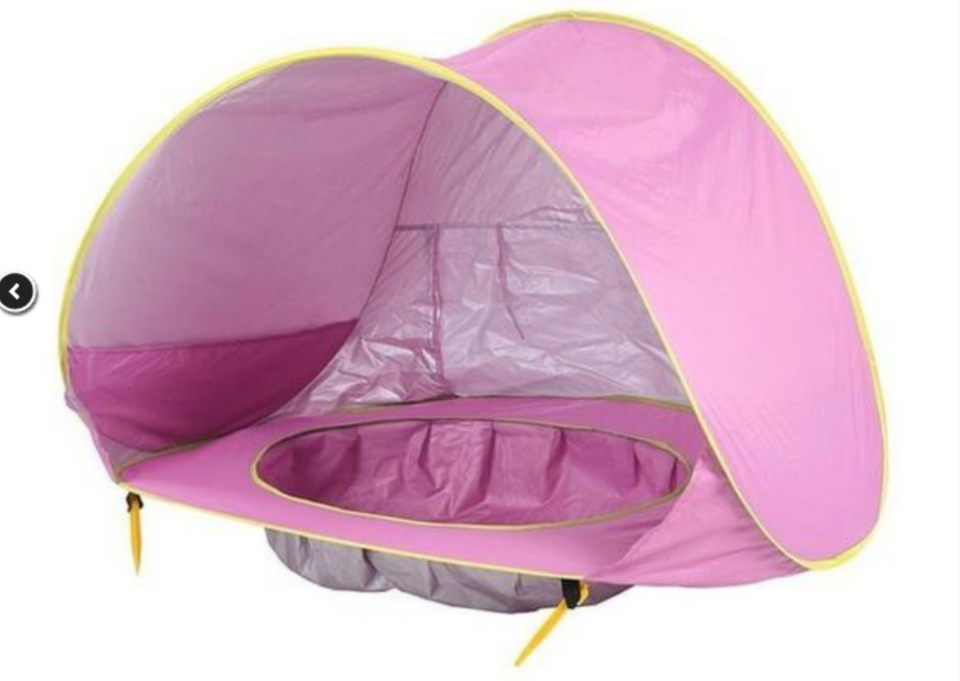 Verkoelende strandtent 'kidscool'