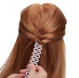 Haarvlechter 'glamouraza' (set van 3 stuks)