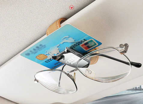 Auto Zonneklep Brilhouder (1 + 1 Gratis!)