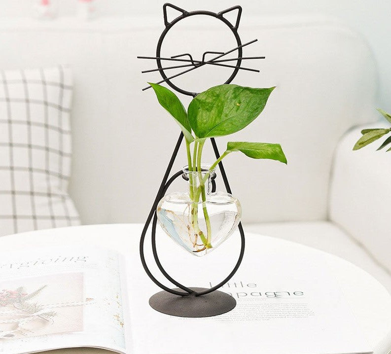 Minimalistische Katten Vaas