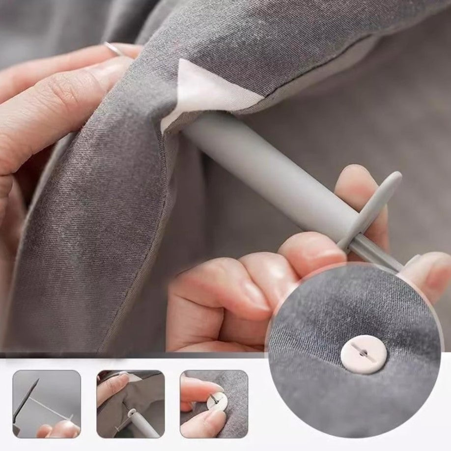 Knoop Gadget - Zonder naalden stoffen verbinden!