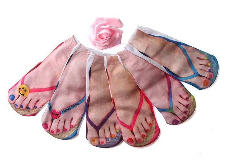 Hilarische Slipper Sokken