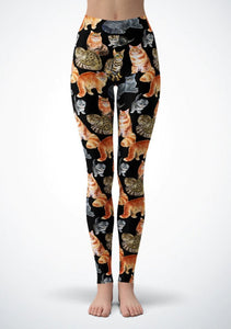 "Crazy Cat Lady" Comfortabele Legging