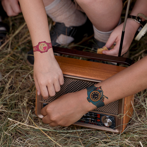 Glow-in-the-Dark Horloge Tattoo (2 Stuks)