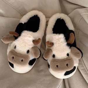 Schattige Koeien Pantoffels