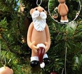 Hilarische Kerst-Decoraties - Kerstman en Kerstvrouw Set
