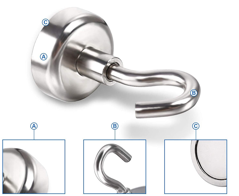 Krachtige Magnetische Haakjes (10 Stuks!)
