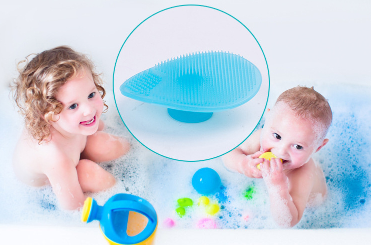 Siliconen Baby Haar Wasser