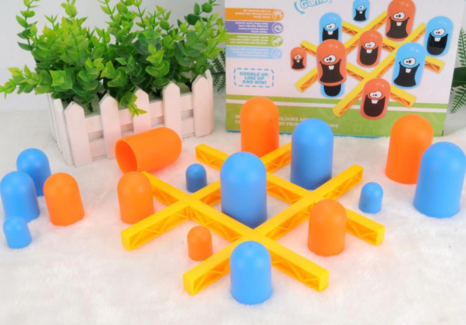 3D Boter, Kaas en Eieren™ - Hét nieuwe gezelschapsspel!