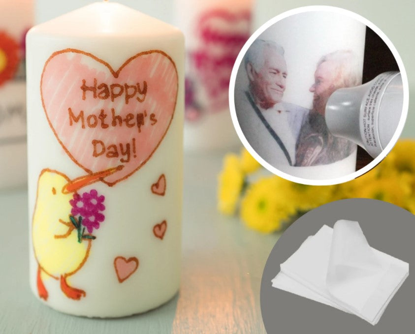 Kaars Decoratie Vellen (10 Stuks!!)