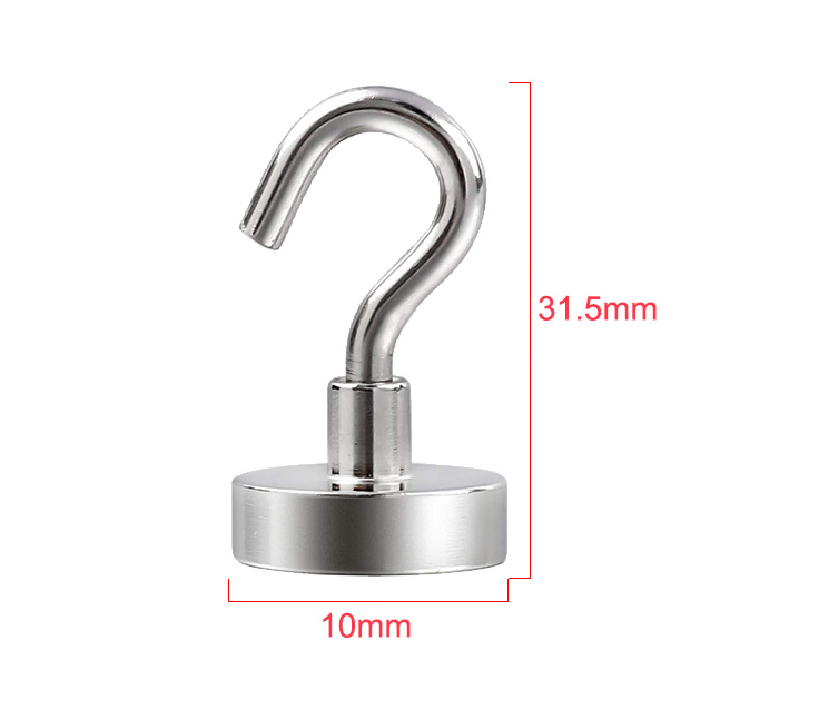 Krachtige Magnetische Haakjes (10 Stuks!)