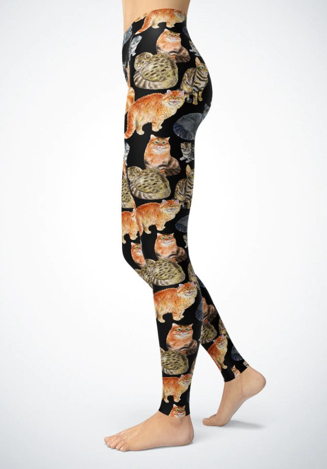 "Crazy Cat Lady" Comfortabele Legging