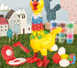 Knutsel Kip (Met 12 Kleuren Klei!)