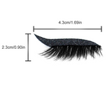 Waterdichte Eyeliner Patches - Snel, Eenvoudig, Perfect!