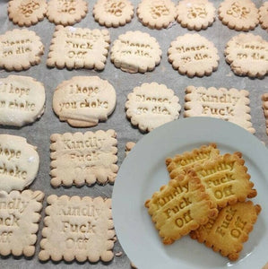 Hilarische Koekjes Vormen (Set van 4 Stuks!)
