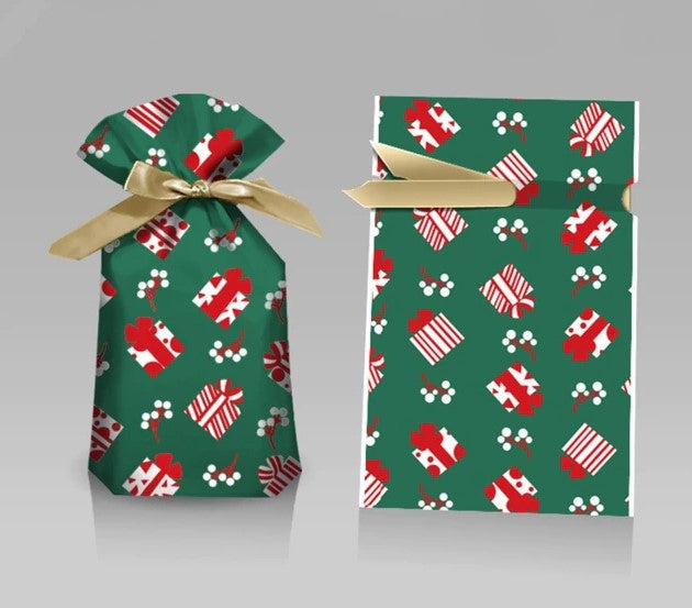 Kerst Kado Zakken (10 Stuks!)