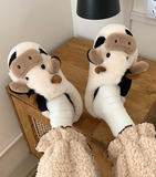 Schattige Koeien Pantoffels