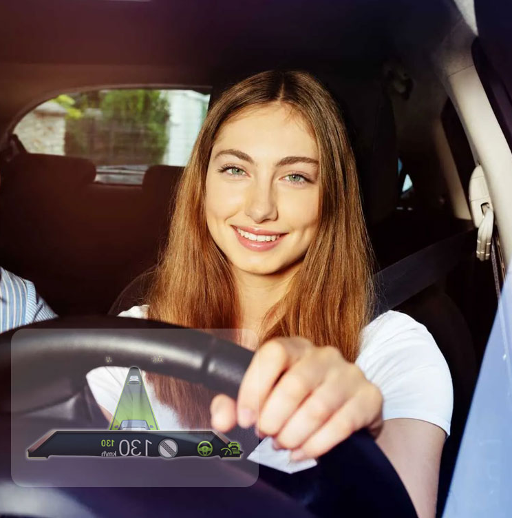 Transparante Holografische Auto Folie - Heads Up Display!